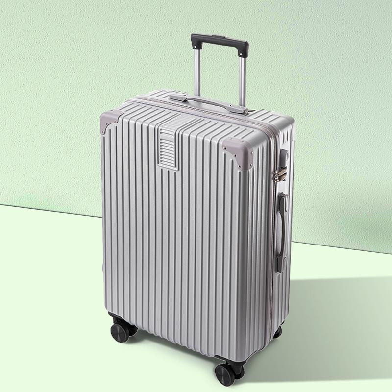 Rollkoffer mit integriertem TSA-Schloss und USB-Ladeanschluss